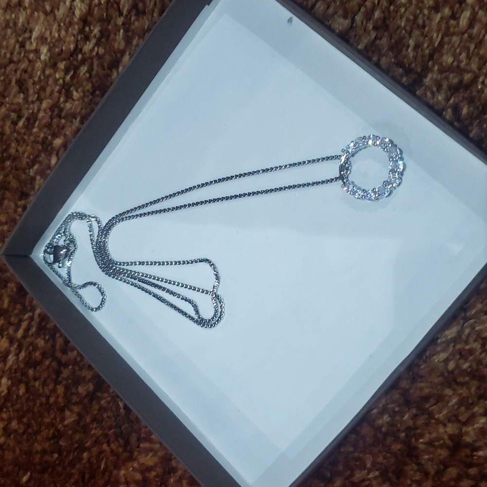Jewelry Round Cut Cubic Zircon Necklace
